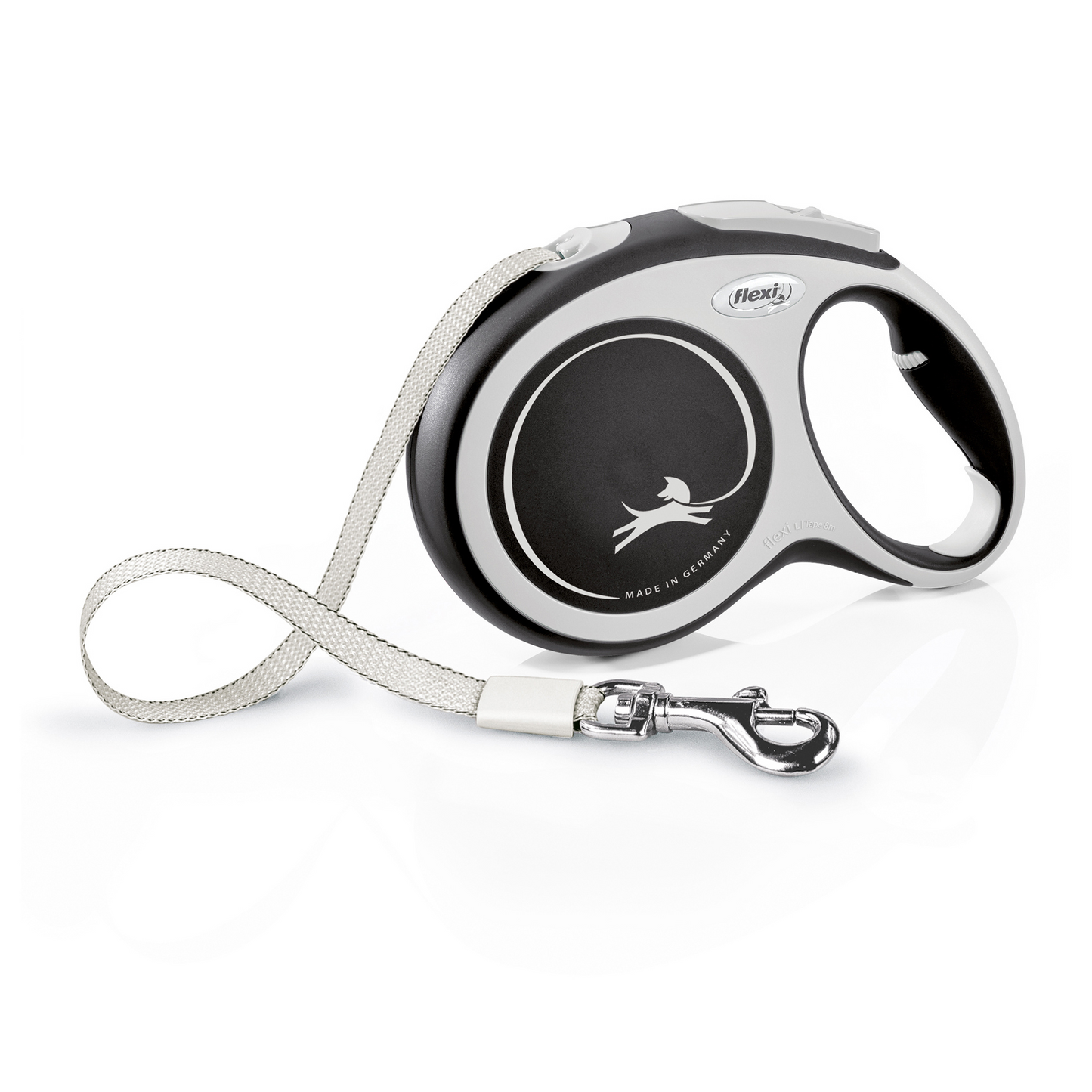 FLEXI NEW COMFORT S BAND SVART 5m/max 15kg