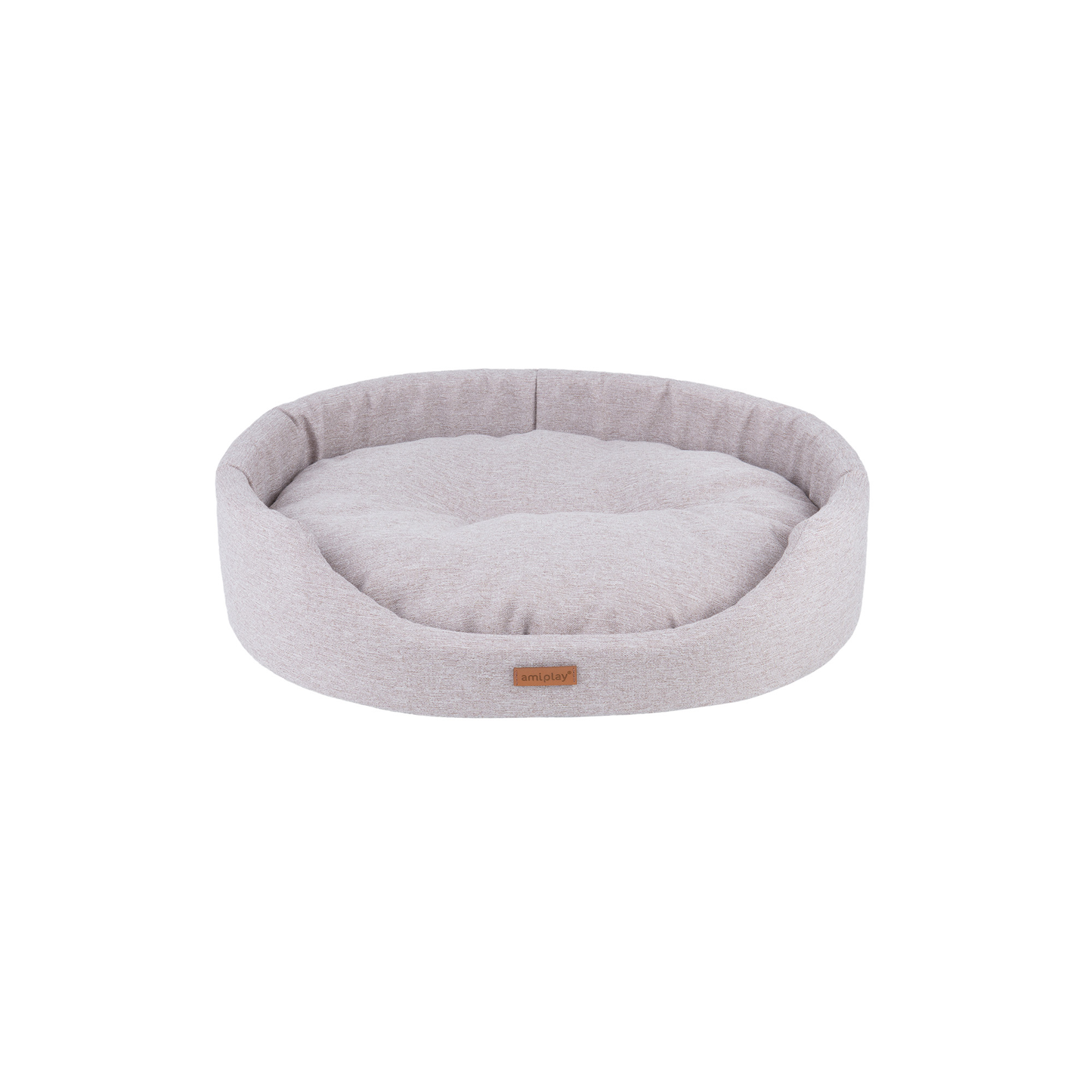 Amiplay Bädd Oval M Cream 52x44x14 cm