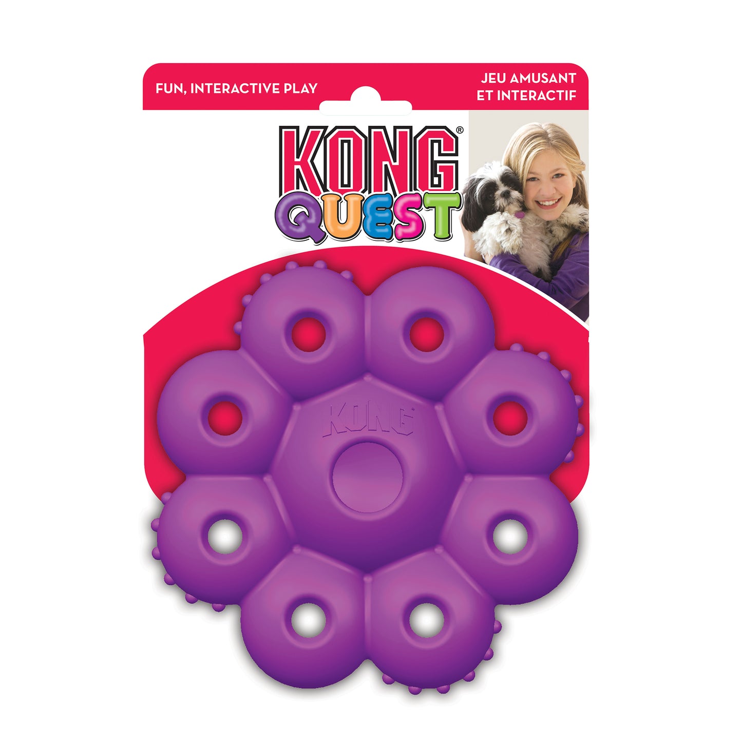 HUNDLEKSAK KONG QUEST STAR PODS 11x11x3 cm