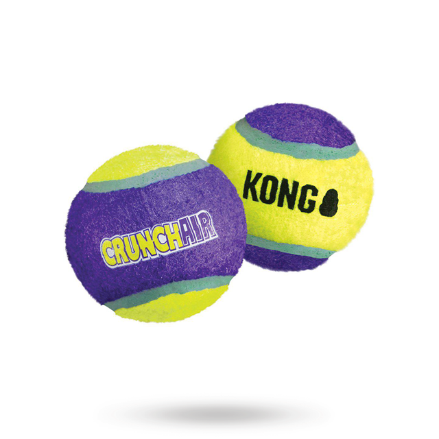 Hundleksak Kong Crunchair Medium 3p d=6,5cm