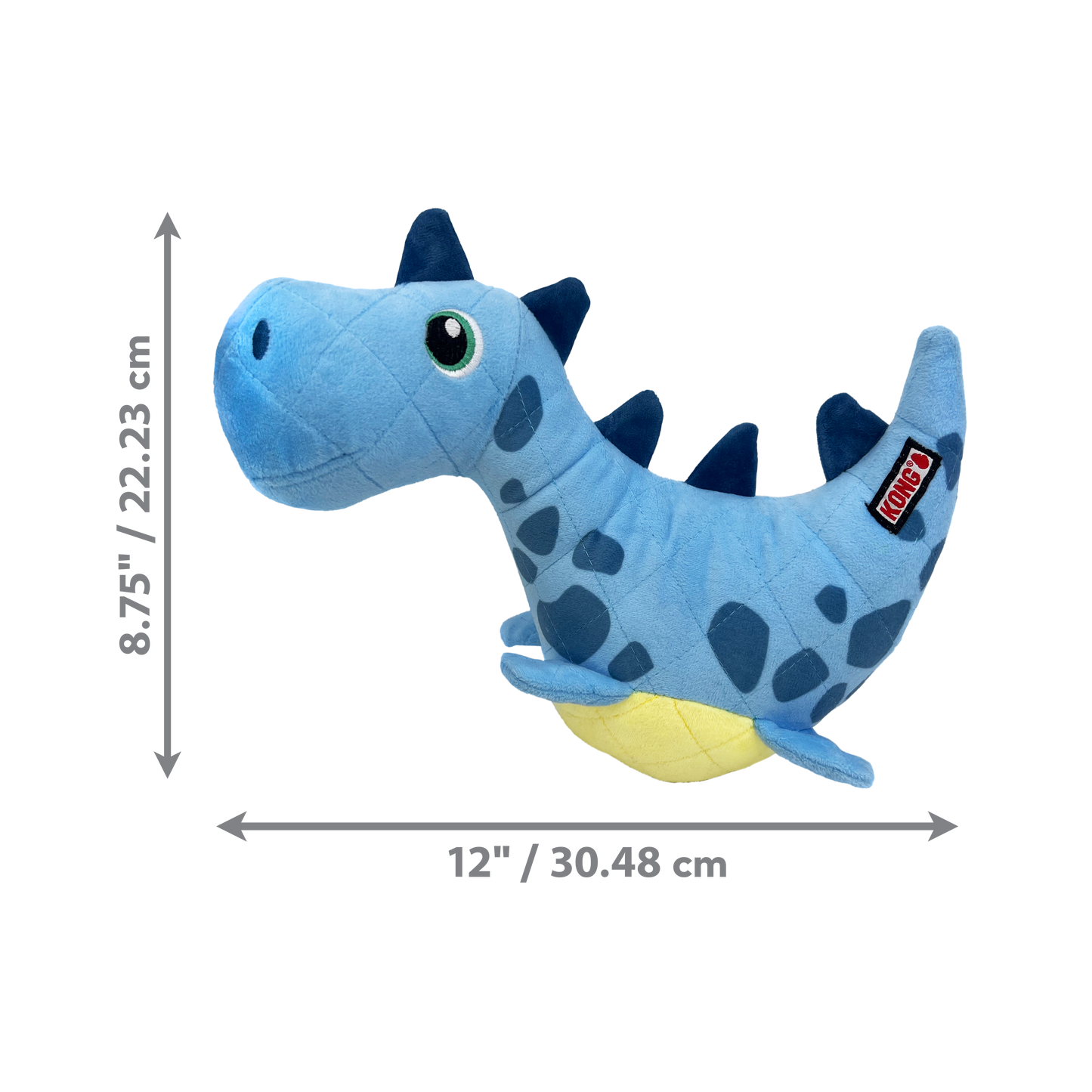 HUNDLEKSAK DYNOS ROARS BLUE MD/LG KONG 17,7x31,7x10,1 cm