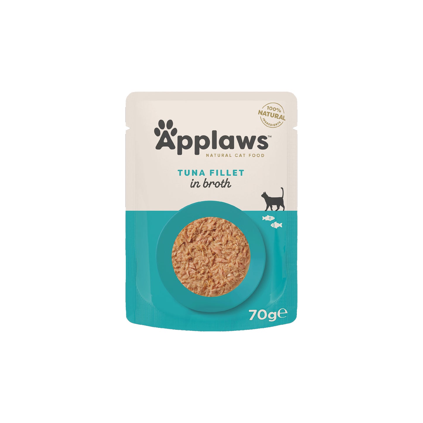 APPLAWS KATT PÅSE TUNA IN BROTH 70g