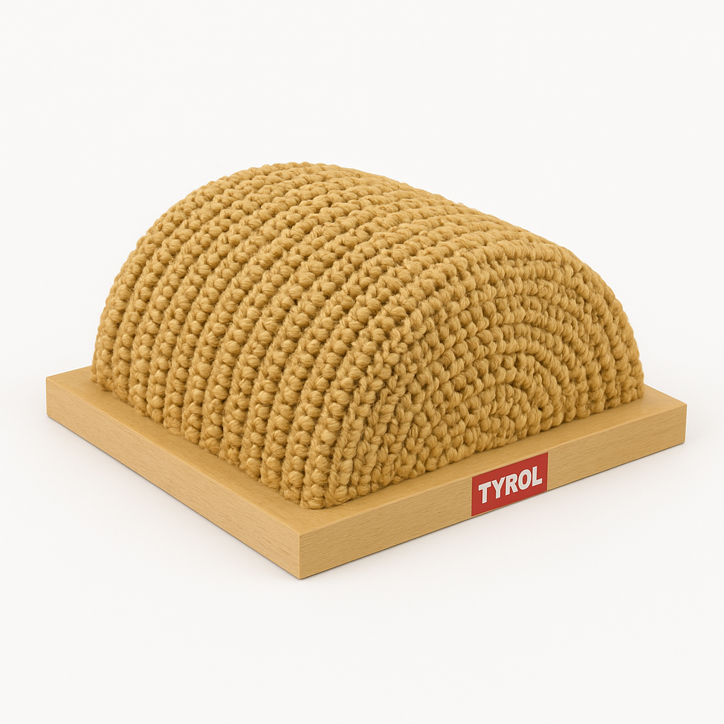KLÖSBRÄDA HALVRUND MINI TYROL 51 x 11 cm