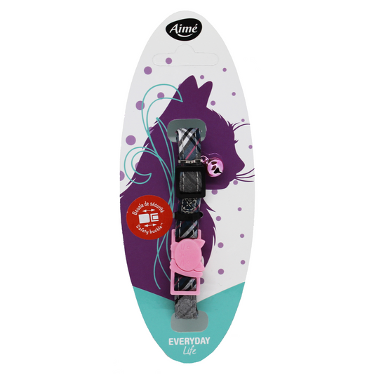 KATTHALSBAND ROSA TARTAR AIMÉ 20-32cm