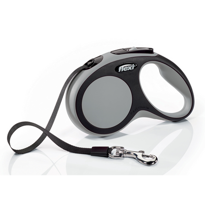 FLEXI NEW COMFORT S BAND SVART 5m/max 15kg