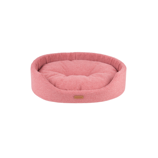 Amiplay Bädd Oval L Rosa 58x50x15 cm