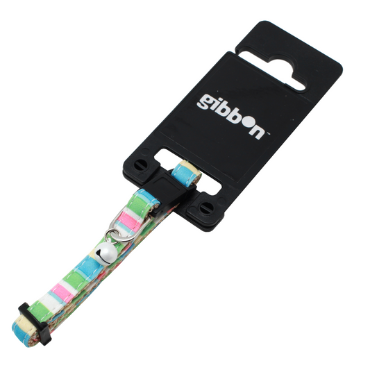 KATTHALSBAND NYLON KATTUNGE PASTELLRANDIGT 8mm/14-23cm