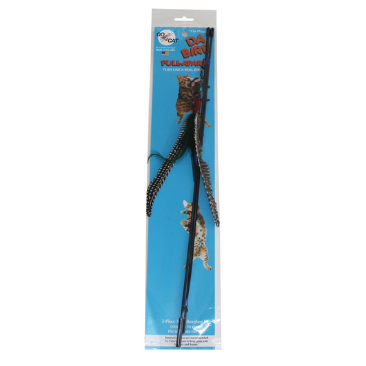 KATTLEKSAK DA BIRD KATTSPÖ 2-DELAT GO CAT 100 cm