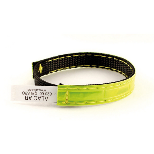 Katthalsband Resår Brite Reflex Gul Alac 27,5cm/12mm
