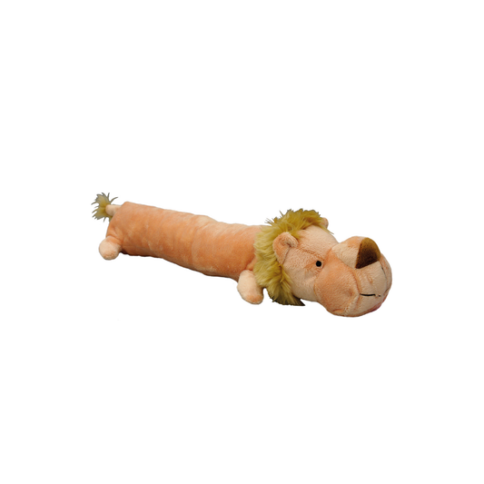KW HUNDLEKSAK LEJON I PLYSCH MED PIP 45 cm