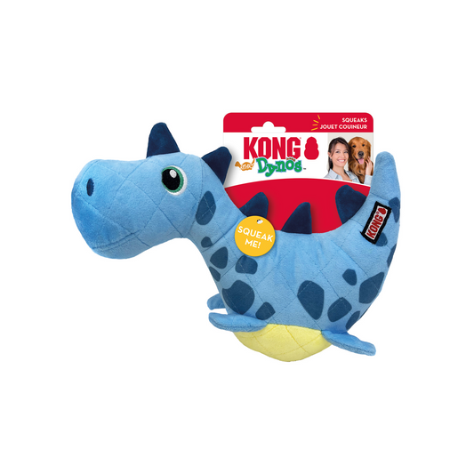 HUNDLEKSAK DYNOS ROARS BLUE MD/LG KONG 17,7x31,7x10,1 cm