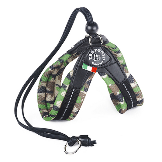 TRE PONTI Sele Tre Ponti Mesh Grön Camo/band Nr. 3/ upp till 7kg