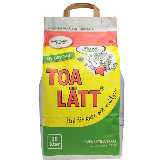 TOALÄTT KATTSTRÖ PAPPER 20 Liter
