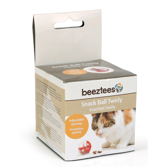 Kattleksak Aktiveringskula Twirly Beeztees d=55mm