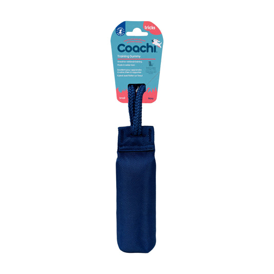 Dummy Handkast Marinblå Small Coachi 18 cm/130 gram