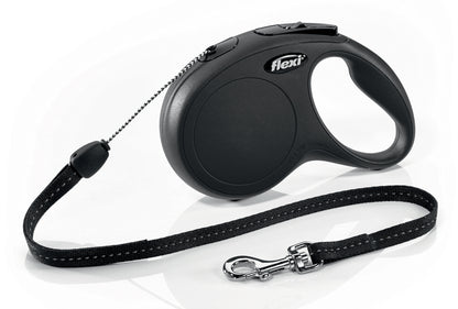Flexi Classic Lång Snöre svart