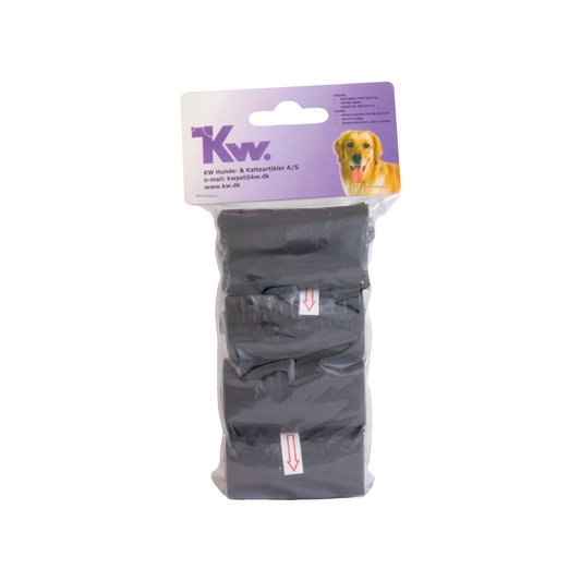 BAJSPÅSAR (4X20ST) REFILL SVART