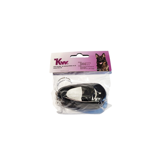 HUNDTRÄNING KW KLICKER SVART 6 cm