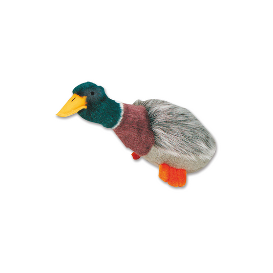 PLYSCH FLYTTFÅGEL AND MED LJUD HAPPYPET 35 cm