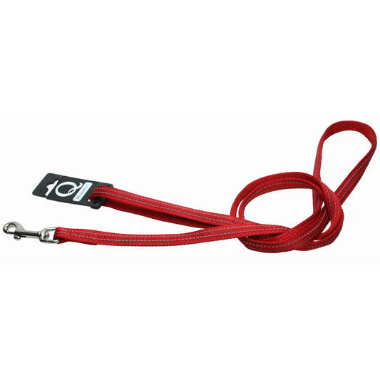 Koppel nylon reflex Vinrött Tyrol