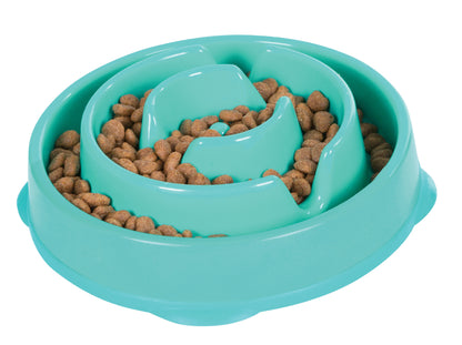 OUTWARD HOUND FUN FEEDER OCEANBLÅ