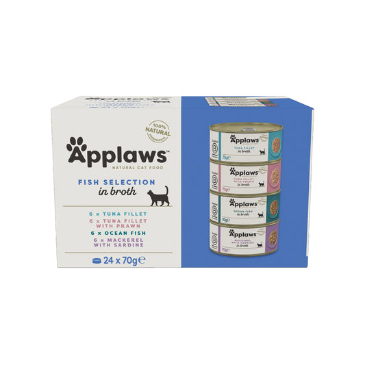APPLAWS KATT KONSERV MULTIPACK 24x70g