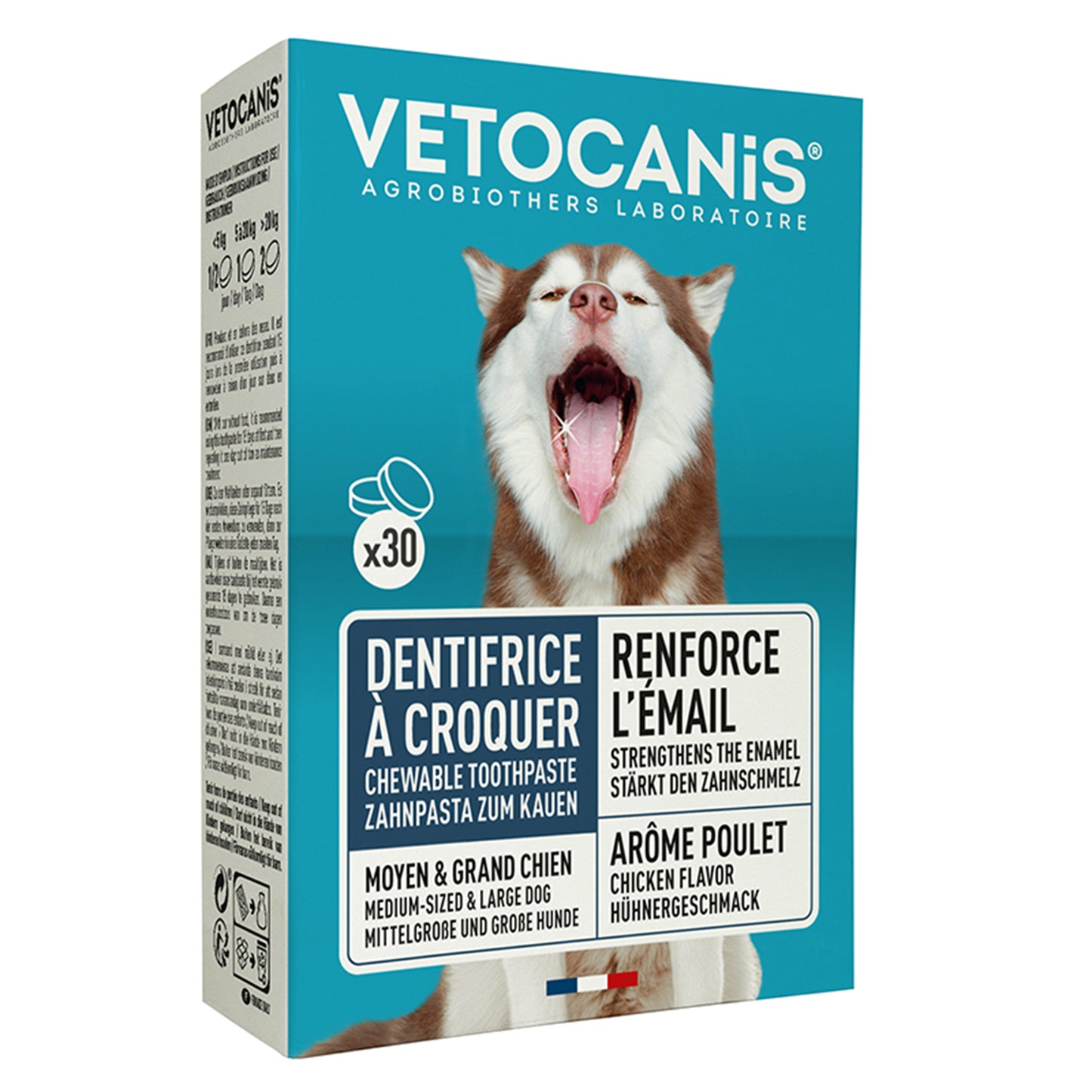 TANDTABLETTER HUND VETOCANIS 30 st.