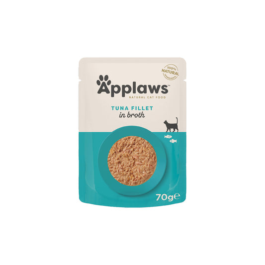 APPLAWS KATT PÅSE TUNA IN BROTH 70g