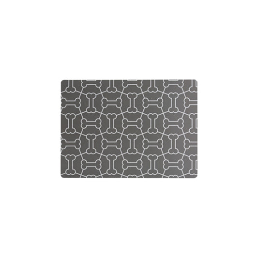 UNDERLÄGG HUND BONES GREY MC 43x31cm