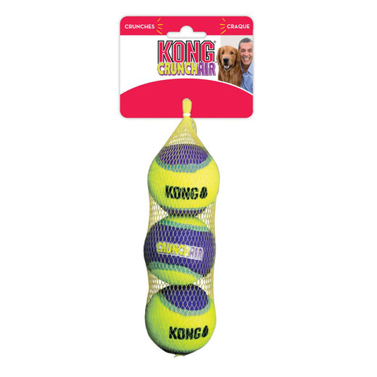Hundleksak Kong Crunchair Medium 3p d=6,5cm