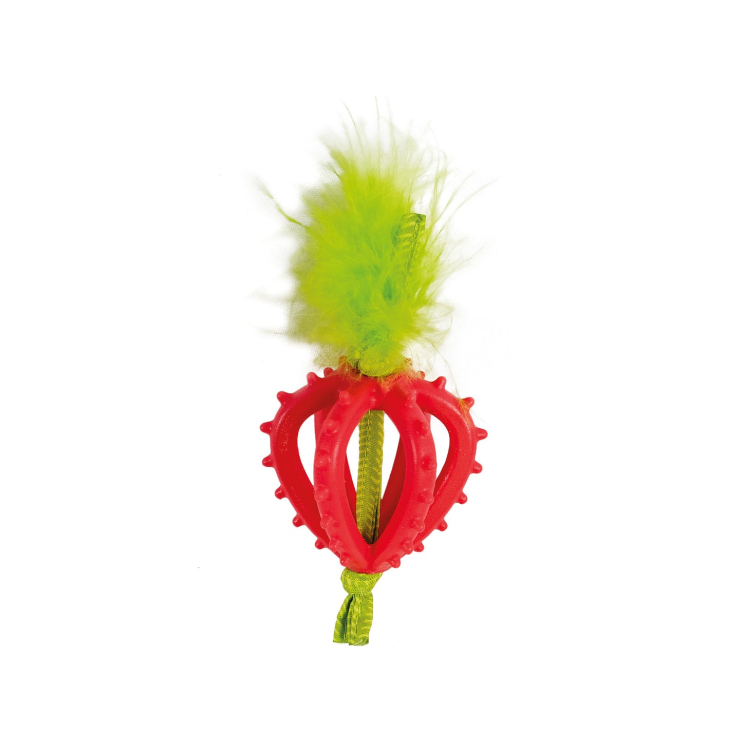 KATTLEKSAK PETSTAGES STRAWBERRY TEETHER 12x5x5cm