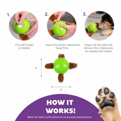 AKTIVERINGSKULA DOG SNUFFLE N' TREAT SMALL NINA OTTOSSON 12,5 cm