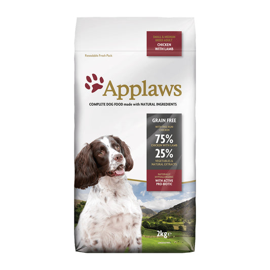 APPLAWS HUND ADULT KYCKLING/LAMM SMALL&MEDIUM